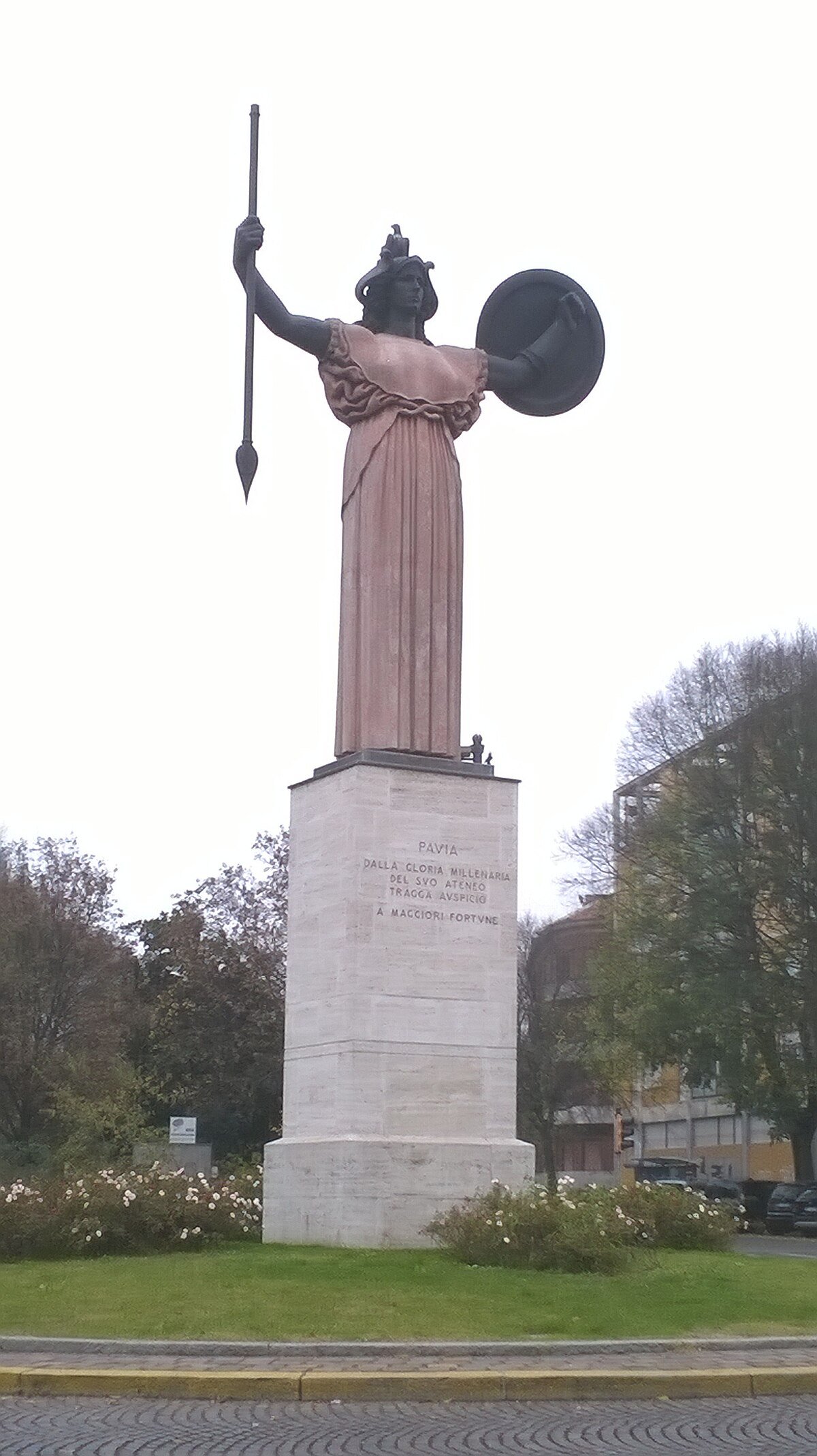 🗿 미네르바 여신상 (스타투아 델라 미네르바)